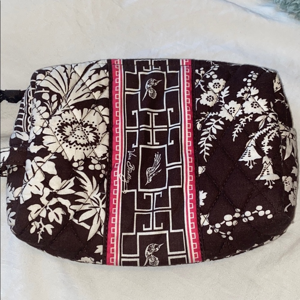 NEVER USED Vera Bradley cosmetic bag
